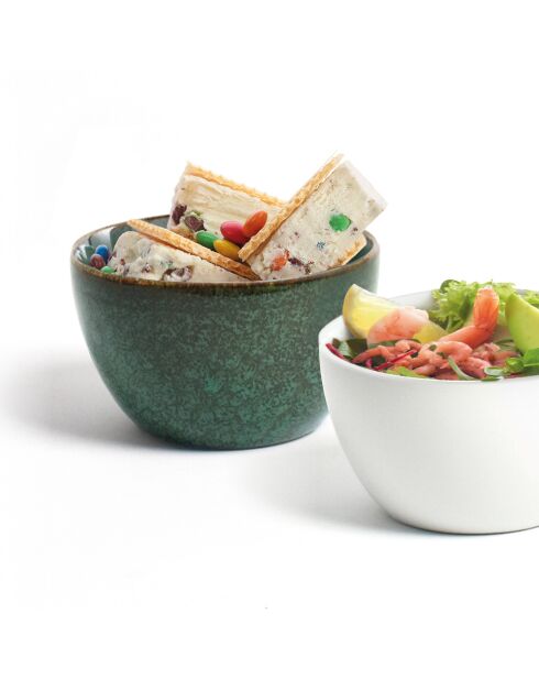 Ciotola in porcellana verde azzurro - 500 ml