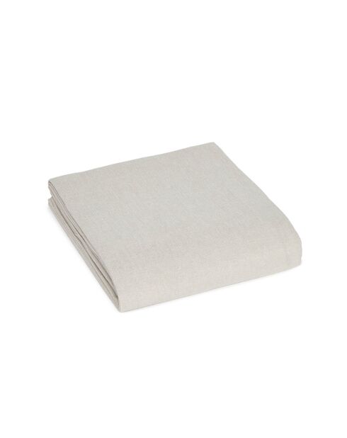 Mantel cambray taupe