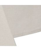 Mantel cambray taupe