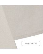 Mantel cambray taupe