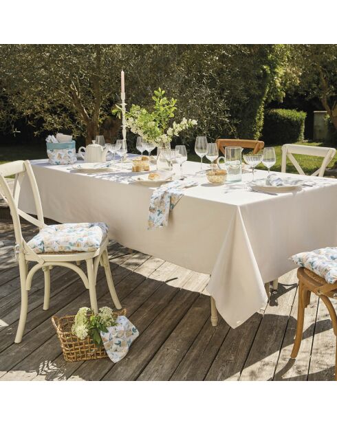 Mantel cambray taupe