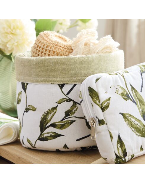 Cestino per pane bianco Natur'elle - 20x21 cm