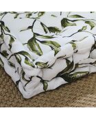 Natur'elle wit vloerkussen - 45x45x10 cm