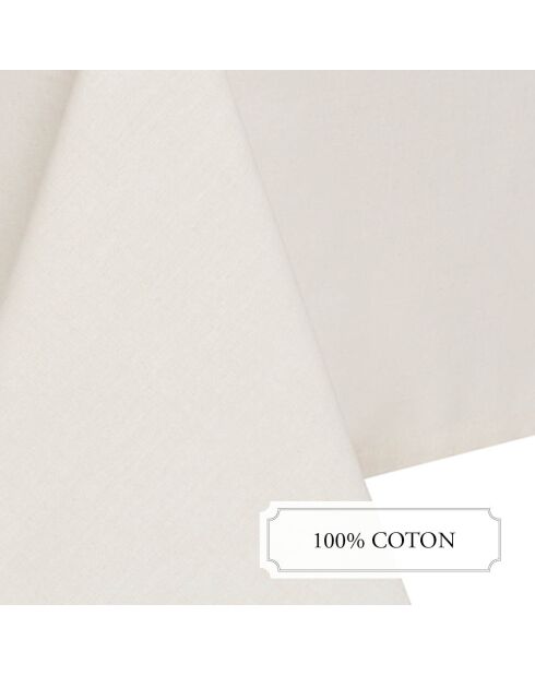 Mantel de cambray blanquecino