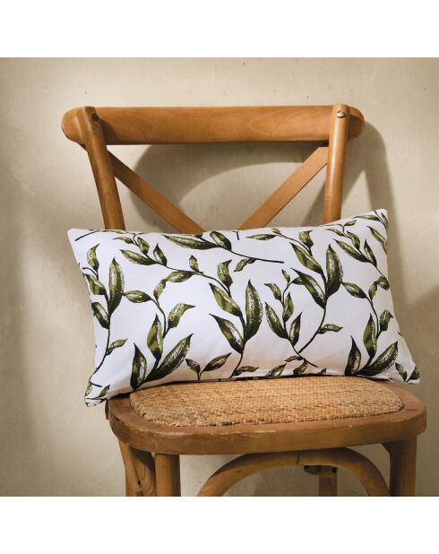 Natur'elle wit kussen - 30x50 cm