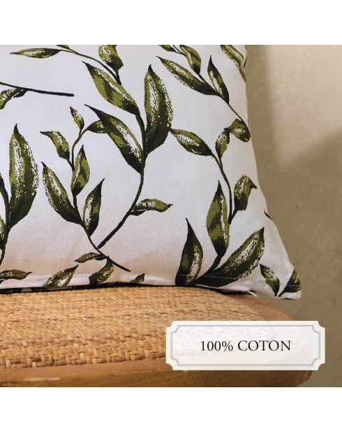 Natur'elle wit kussen - 30x50 cm