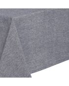 Chambray donkerblauw tafelkleed