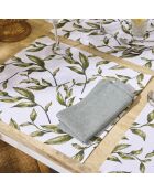 Set de 4 manteles individuales blancos natur'elle, 40 x 35 cm