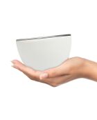 Set di 4 ciotole in porcellana bianca - 4x500 ml