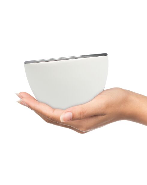 Set di 4 ciotole in porcellana bianca - 4x500 ml