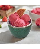 Set di 4 ciotole in porcellana verde azzurro - 4x500 ml