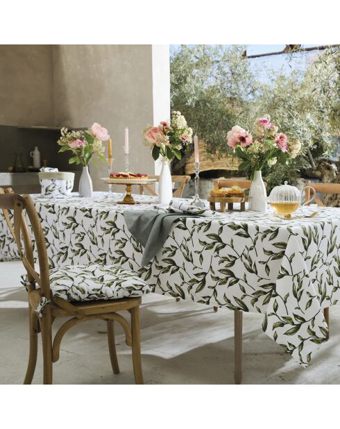 Mantel blanco natural