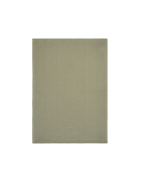 Set de 3 paños de cocina Uni verde claro - 50x70 cm