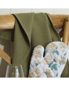 Set de 3 paños de cocina Uni verde claro - 50x70 cm