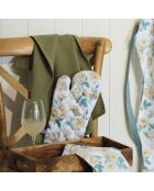 Set de 3 paños de cocina Uni verde claro - 50x70 cm