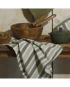 Set de 3 paños de cocina Arthur verdes - 50x70 cm