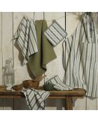 Set de 3 paños de cocina Arthur verdes - 50x70 cm