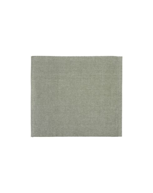 Set di 4 tovagliette Chambray verde scuro - 40x35 cm