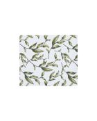 Set de 6 serviettes natur'elle blanc - 40x40 cm