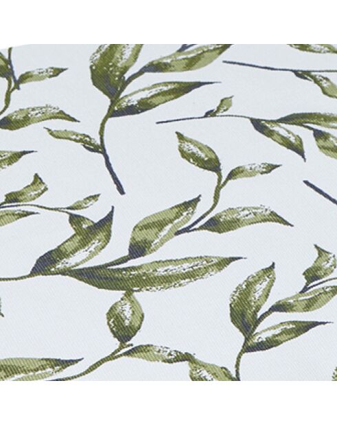 Set de 6 serviettes natur'elle blanc - 40x40 cm