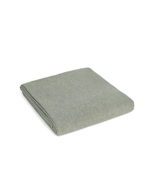 Mantel verde oscuro Chambray