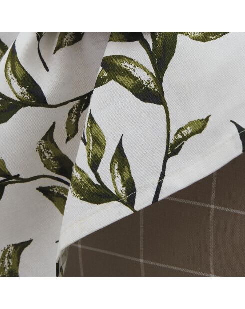 Set de 3 paños de cocina blancos Natur'elle - 50x70 cm