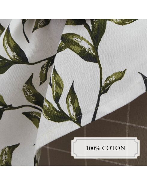 Set de 3 paños de cocina blancos Natur'elle - 50x70 cm