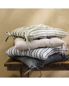 Arthur grünes Stuhlkissen - 40x40x3 cm