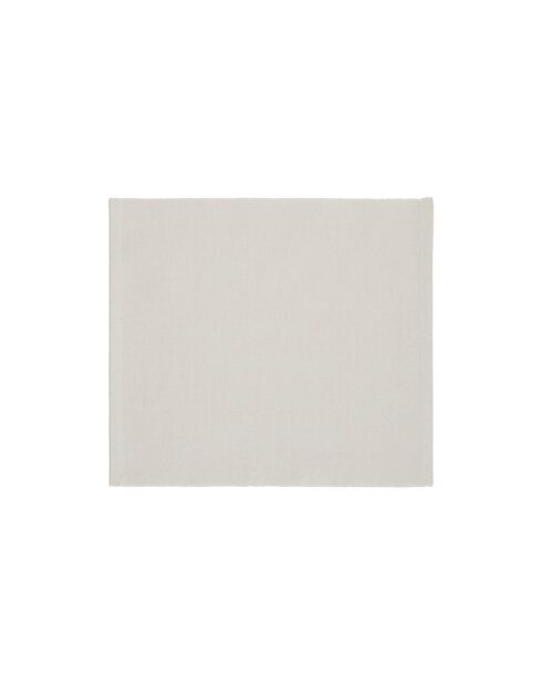 Set de 4 manteles individuales Chambray, color blanco roto, 40 x 35 cm