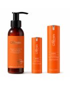 Vitamine C-routine voor mannen voor een stralende huid - 200 + 30 + 50 ml