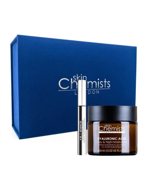 Feuchtigkeitsspendendes Schönheitsset für Wimpern und Haut - 150 ml + 30 ml