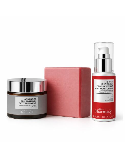 Ensemble Rituel Complet de Régénération de la Peau SP - 30ml + 50ml + 100g
