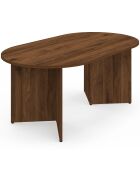 Gabin Couchtisch mit Walnusseffekt - 110x60 cm
