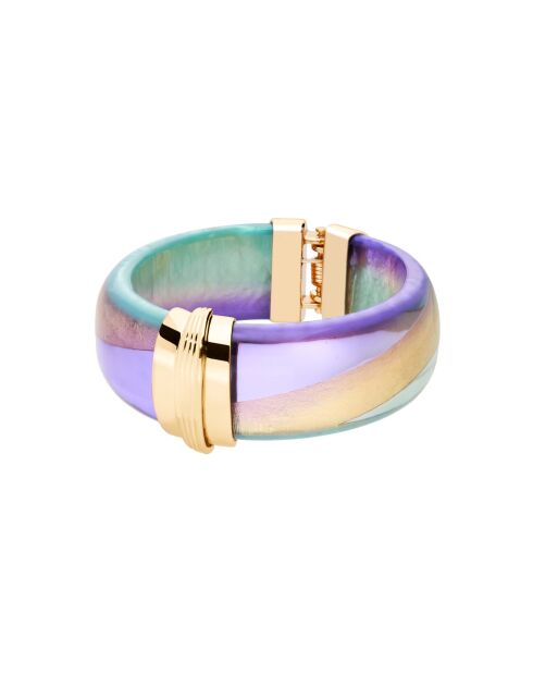 Jonc Paradis aurore vert et violet