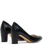 Escarpins Carole en cuir napa noirs