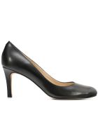 Escarpins en cuir daim Otilia noire - Talon : 6cm