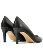 Escarpins en cuir daim Otilia noire - Talon : 6cm
