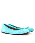 Ballerines en daim Marianela aqua