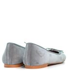 Ballerines en daim Marianela grises