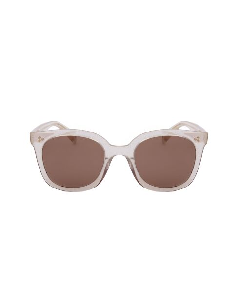 Lunette de soleil MJ1004 paillette dor?e / brun