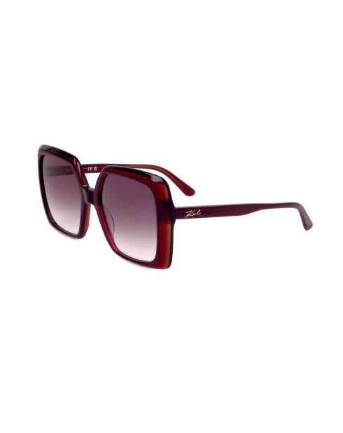Lunette de soleil KL6059S burgundy trilayer