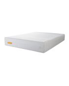 Ensemble matelas et sommier Memo Bio blanc - 140x200 cm