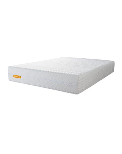 Ensemble matelas et sommier Memo Bio gris foncé - 200x200 cm