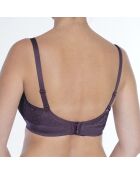 Soutien-gorge rembourré à armatures Elizabeth confiture de cassis