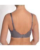 Soutien-gorge rembourré à armatures Catharina perle noire