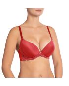 Soutien-gorge push-up à coques rigides Viktoria pomme grenat
