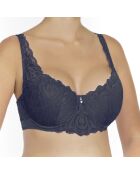 Soutien-gorge rembourré à armatures Elizabeth saphir