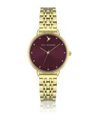 Montre analogique  en Acier EKK-5714GQ dorée