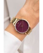 Montre analogique  en Acier EKK-5714GQ dorée