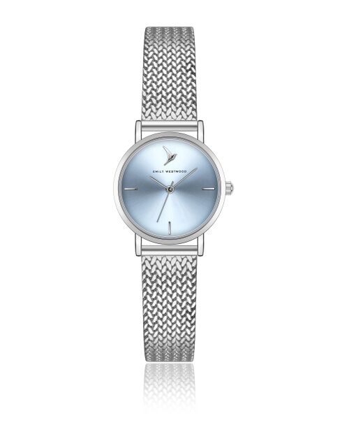 Montre analogique  en Acier EKE-5914SQ argentée